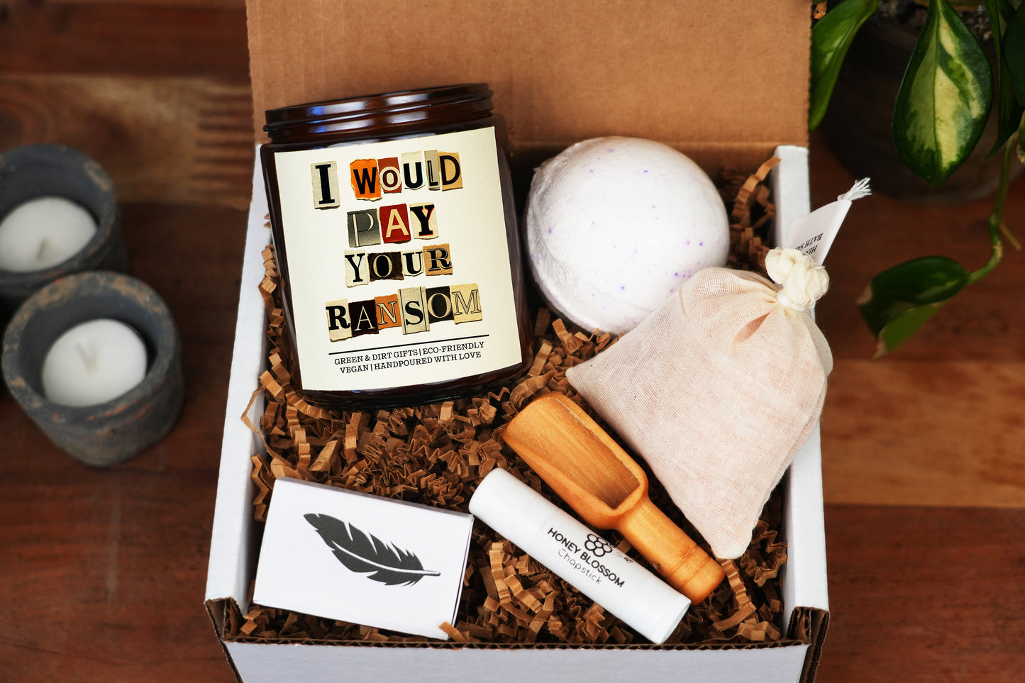 I Would Pay Your Ransom Engagement Gift - 9oz Soy Candle - Care Package For Her, Gift for Her, Anniversary Gift, Best Friend Gift